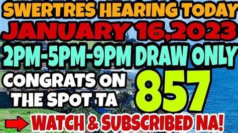 boss doy swertres live|SWERTRES HEARING TODAY JANUARY 6,2023 .